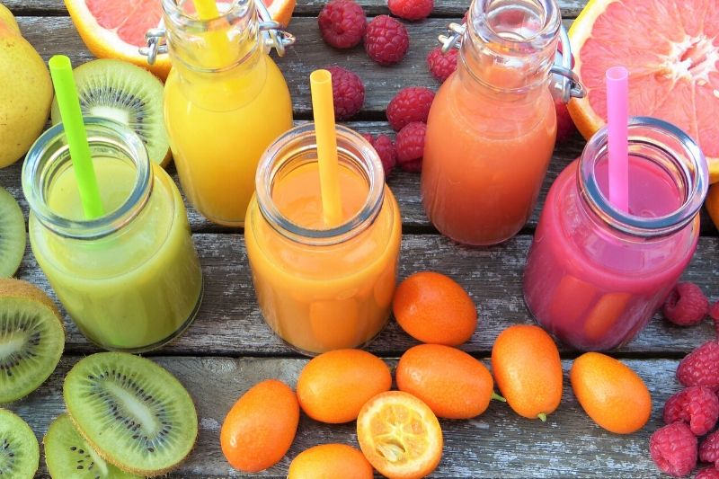 juicing fruits and vegetables