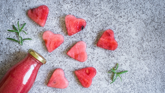 watermelon hearts valentines day meal ideas