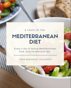 taste of the mediterranean diet recipe booklet cover