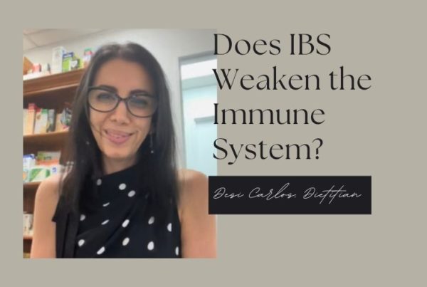 does ibs weaken the immunity ibs dietitian desi carlos