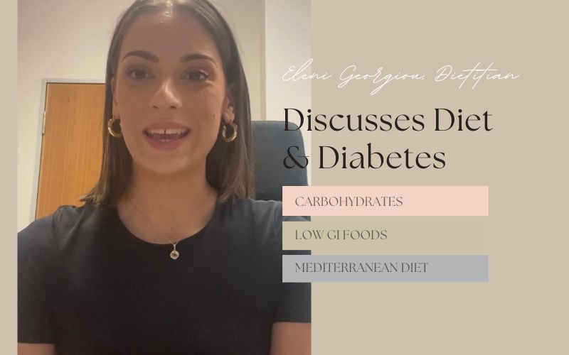 eleni georgiou dietitian discusses diet and diabetes