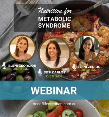 nutrition for metabolic syndrome webinar