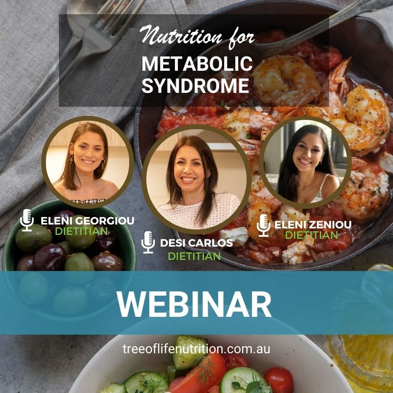 nutrition for metabolic syndrome webinar